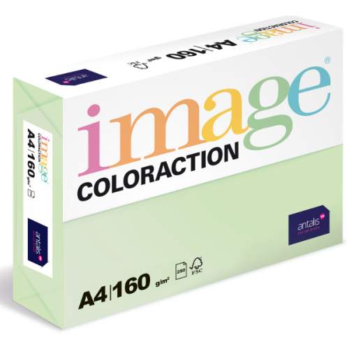 Antalis Coloraction A4 160 g 250 ks - Jungle/pastelově sv.zelená