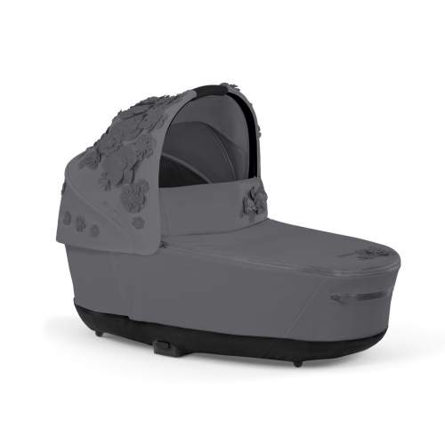 CYBEX Priam Lux Carry Cot Fashion, Smple Flowers Grey 2022