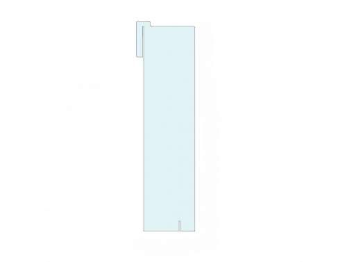 Gutta bočnice k ochranné přepážce 800 x 200 x 4 mm