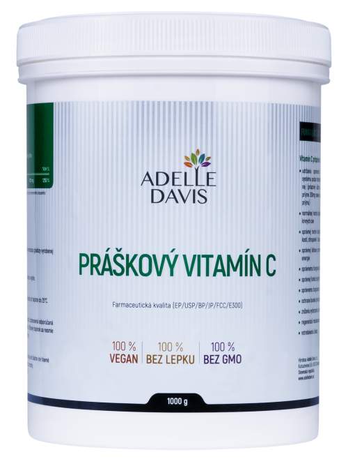 Adelle Davis Práškový vitamín C 1000 g