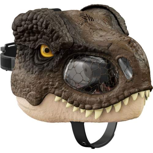 Mattel Jurassic World T-rex maska GWD71