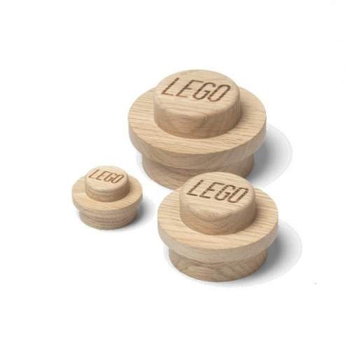LEGO dřevěný věšák