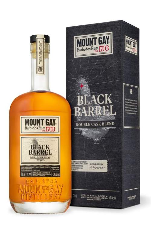Mount Gay Black Barrel Double Cask Blend 43% 1l