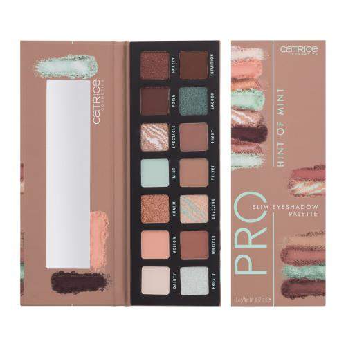 Catrice Pro Hint Of Mint paletka očních stínů 10,6 g 010 Aesthetic Vibes