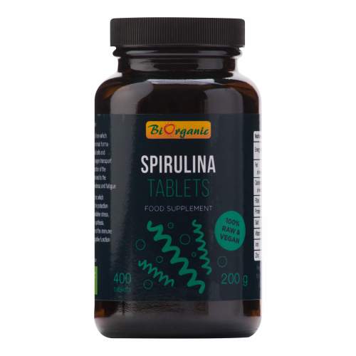 Biorganic Spirulina 400 tablet