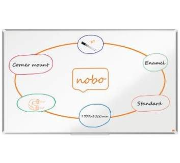 NOBO Tabule magnetická Premium Plus, 150x100 cm, smaltovaná
