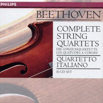 Quartetto Italiano, Paolo Borciani, Elisa Pegreffi, Piero Farulli, Franco Rossi – Beethoven: Complete String Quartets CD