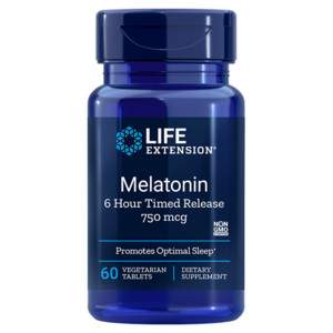 Life Extension Melatonin 6 Hour Timed Release 60 ks