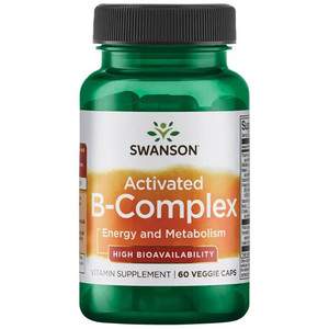 Swanson Activated B-Complex High Bioavailability 60 ks