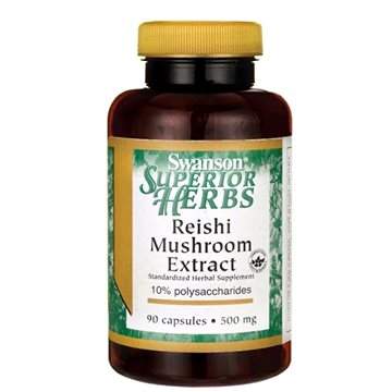 Swanson Reishi Mushroom Extract 90 kapslí