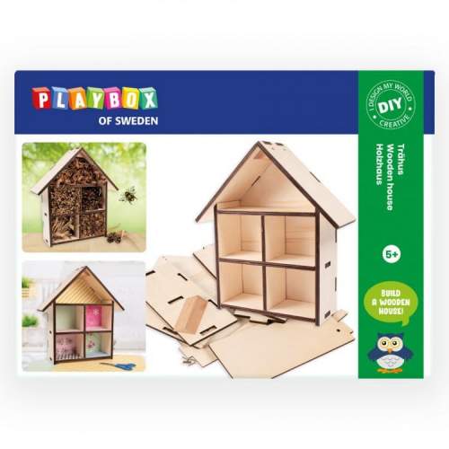 Playbox Dřevěný domek pro hmyz