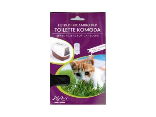 Nobby filtr do kočičí toalety Komoda 3ks