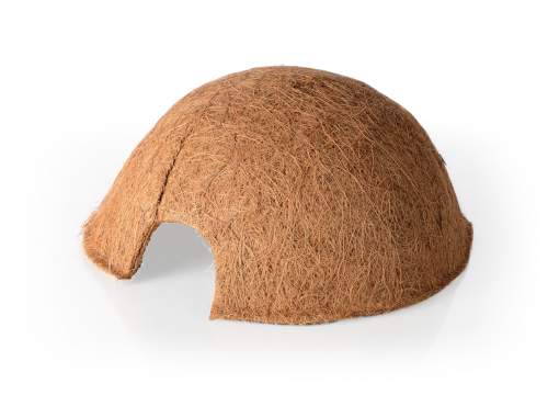 TOMMI Úkryt pro plazy z kokosového vlákna, 25x25x12 cm