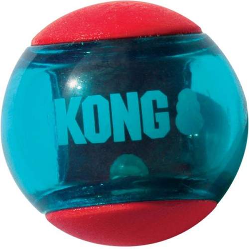KONG Squeezz Action Ball Red L Míč pro psy