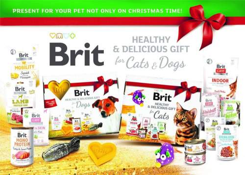 Brit Cat Gift - dárkový balíček pro kočky