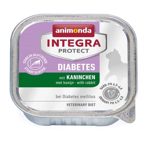 Animonda Integra Protect Diabetes s králíkem 32 × 100 g