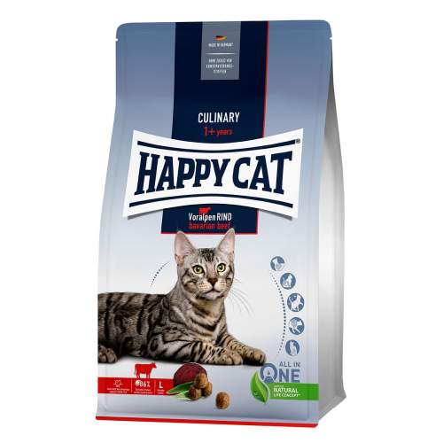 HAPPY CAT Culinary Voralpen-Rind / Hovězí 10kg