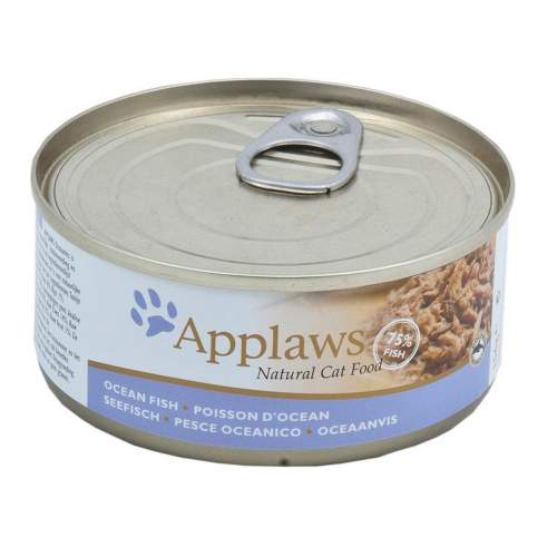 Applaws konzerva Cat Mořské ryby 156 g