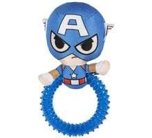 Psí kousací hračka kroužek Captain America