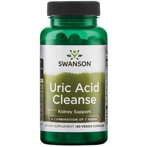 Swanson Uric Acid Cleanse 60 ks vegetariánská kapsle