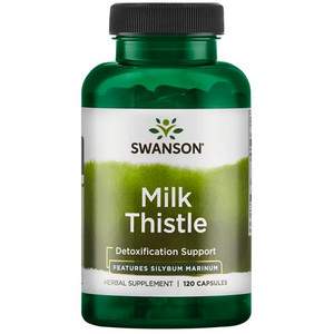 Swanson Full Spectrum Milk Thistle 120 ks kapsle 500 mg