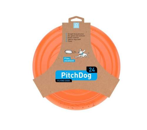 CoLLaR PitchDog létající Disk pro psy oranžový 24cm