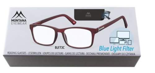 MONTANA EYEWEAR Brýle na počítač BLF BOX 73C +2,00