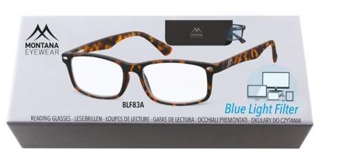 MONTANA EYEWEAR Brýle na počítač BLF BOX 83A s dioptrií +2,00
