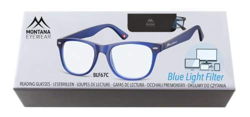 MONTANA EYEWEAR Brýle na počítač BLF BOX 67C +2,00