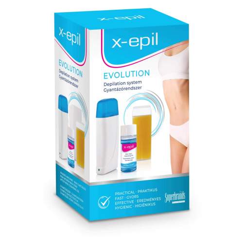 X-Epil Evolution Wax System in carton box