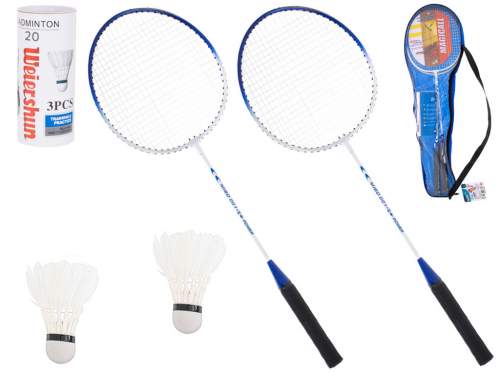 5603 Badmintonové rakety s pírkovými košíčky