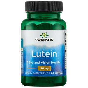 Swanson Lutein 60 ks gelové tablety 40 mg