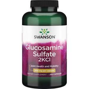 Swanson Glucosamine Sulfate 2KCl 250 ks kapsle, 500 mg