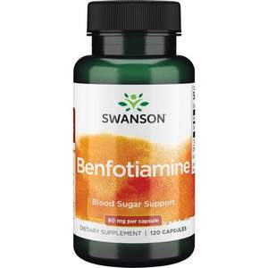 Swanson High-Potency Benfotiamine 120 ks