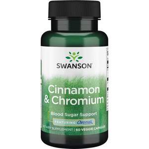 Swanson Cinnamon & Chromium 60 ks