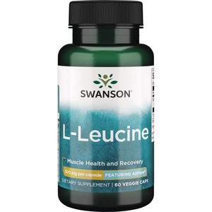 Swanson AjiPure L-Leucine Pharmaceutical Grade 60 ks