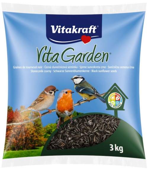 Vitakraft Vita Garden Classic slunečnice černa 3kg