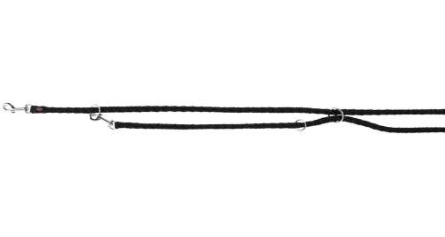 TRIXIE Cavo přepínací černé (L-XL) 200x1,8cm