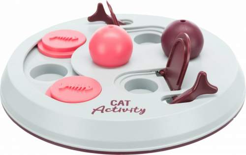 TRIXIE Cat Activity Flip Board Strategická hra pro kočky 23 cm