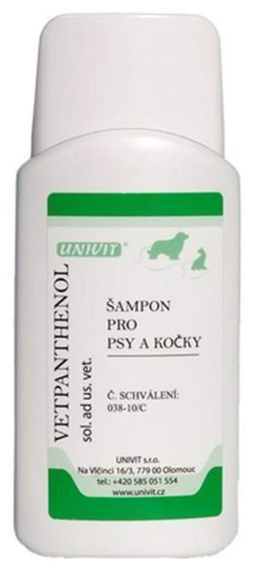 UNIVIT Vetpanthenol šampon s Azadirachtou 150ml