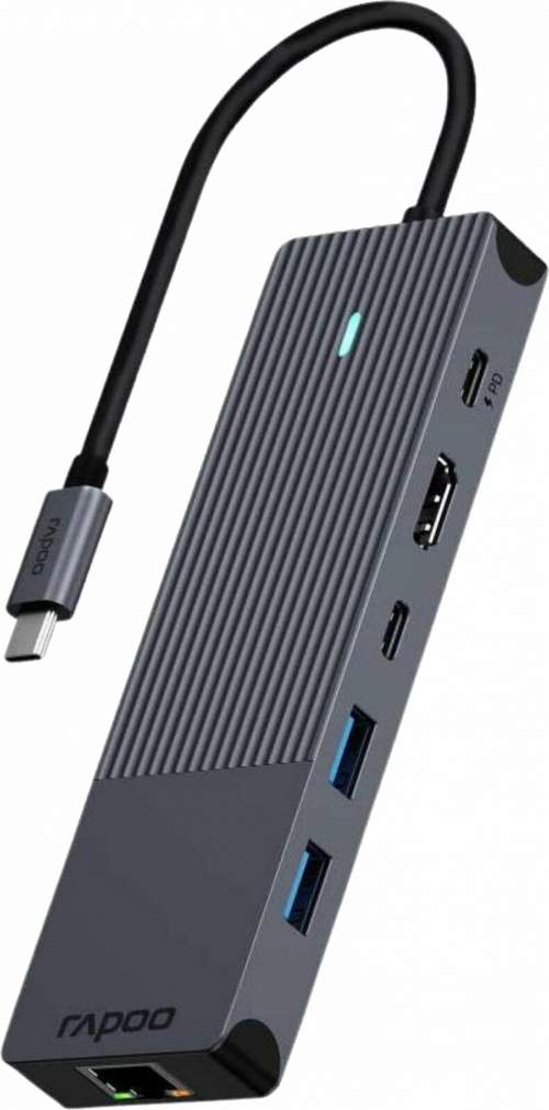 Rapoo 6v1 USB-C Multiportový adaptér