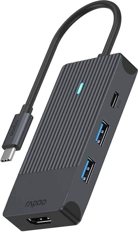 Rapoo 4v1 USB-C Multiportový adaptér
