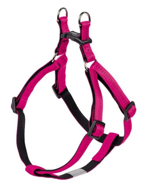 Nobby SOFT GRIP nylon M-L 50-72cm / 20mm růžová