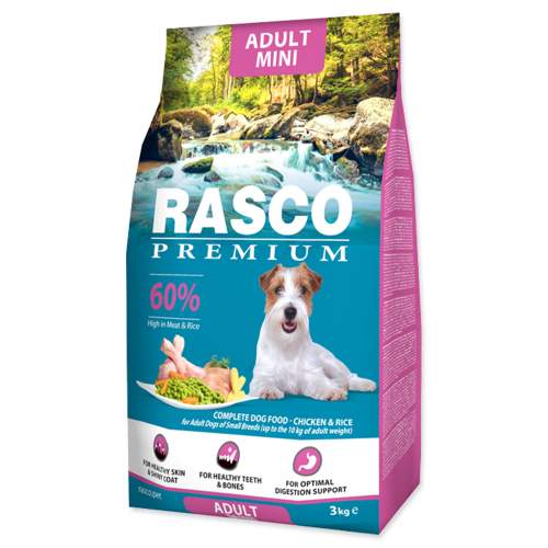 Rasco Premium Dog Adult Mini  3kg