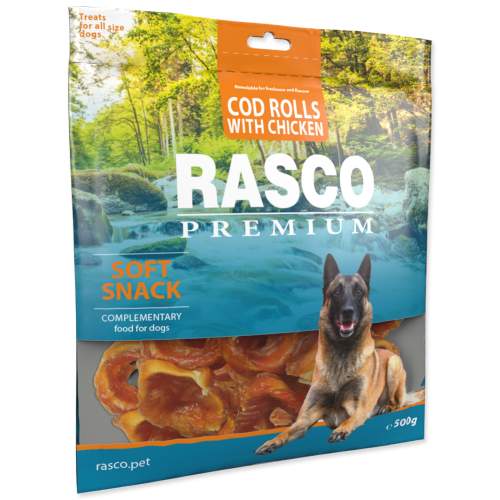 RASCO Premium tresčí rolky obalené kuřecím masem 500g