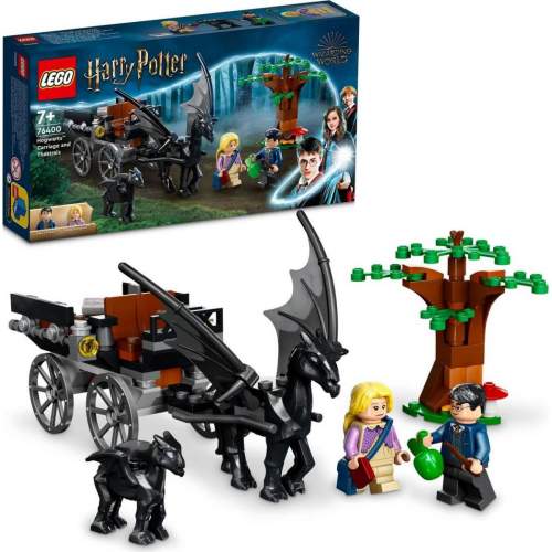 LEGO® Harry Potter 76400 Bradavice: Kočár a testrálové