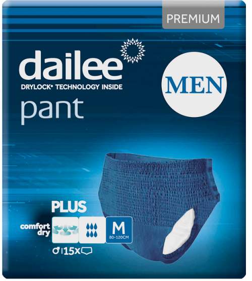 Dailee Pant Premium Men Blue PLUS