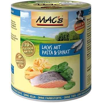 MAC's DOG losos a špenát 6× 400 g