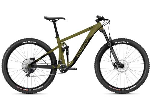 GHOST RIOT TRAIL 140/140 - Olive green / Black - L (180-188cm) 2022