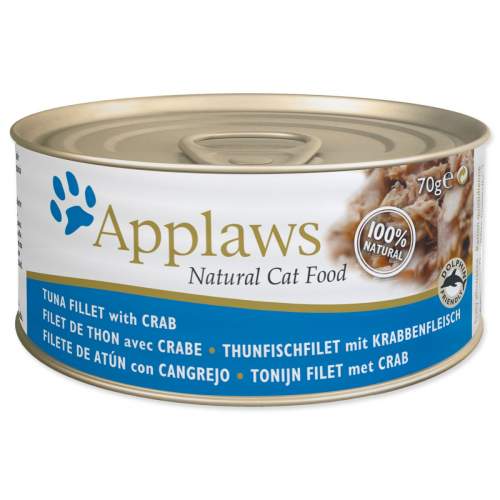 Applaws konzerva Cat Tuňák s krabem 70 g